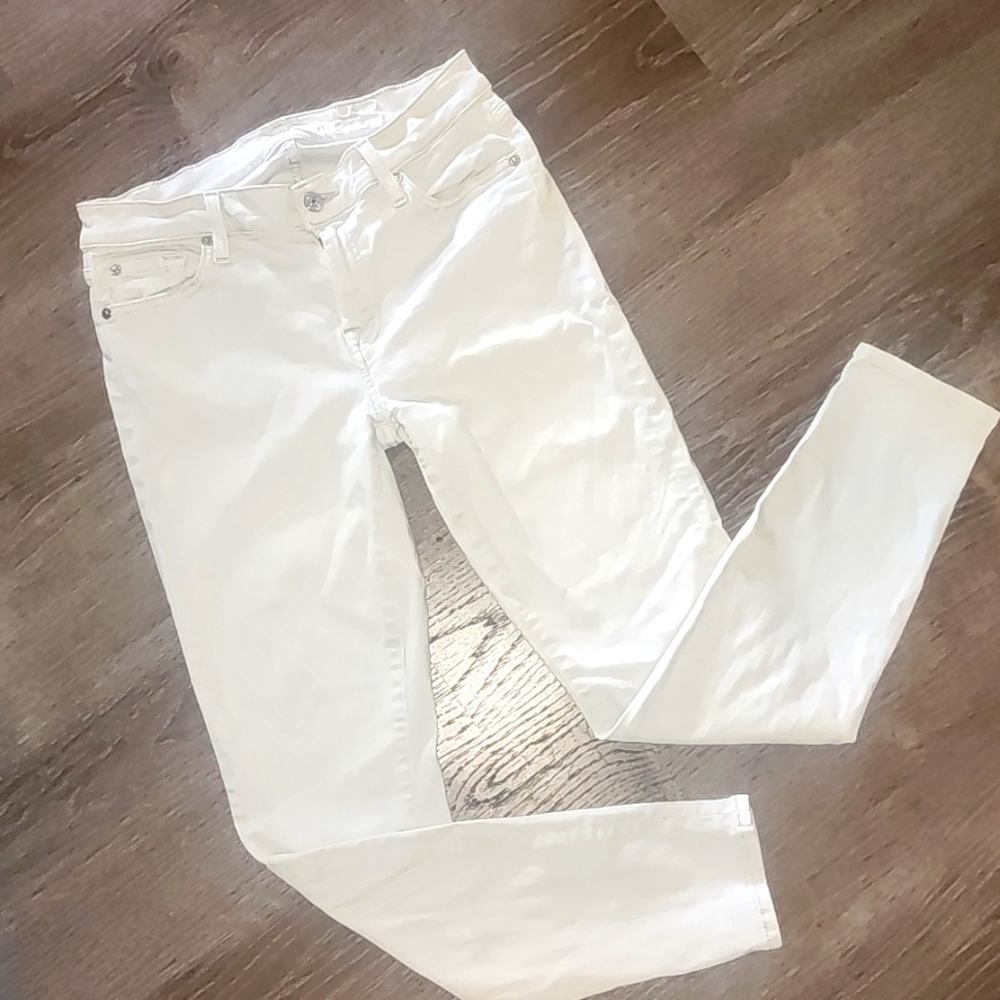 7 for all mankind skinny jeans sz 29